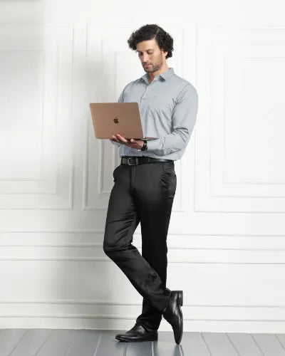 Luxurious Men's Smart-Casual |Slim Fit Shirts - Pack of 3