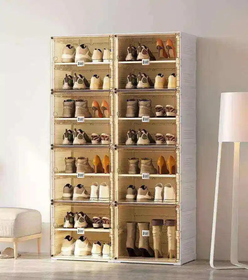 Step Vault™ Smart Foldable 4 Layer Shoe Rack