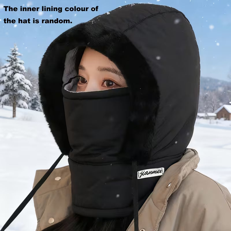 FrostLock™ UltraWarm Windproof Hooded Fleece Scarf- Pack of 2