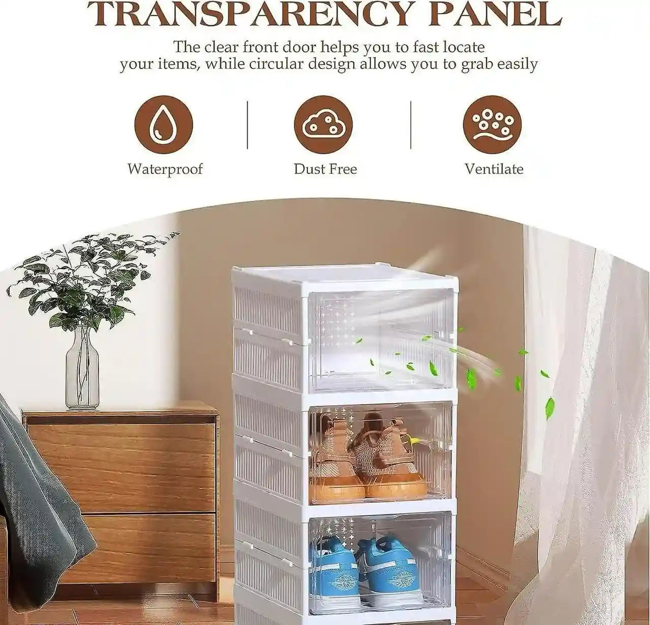 Step Vault™ Smart Foldable 4 Layer Shoe Rack