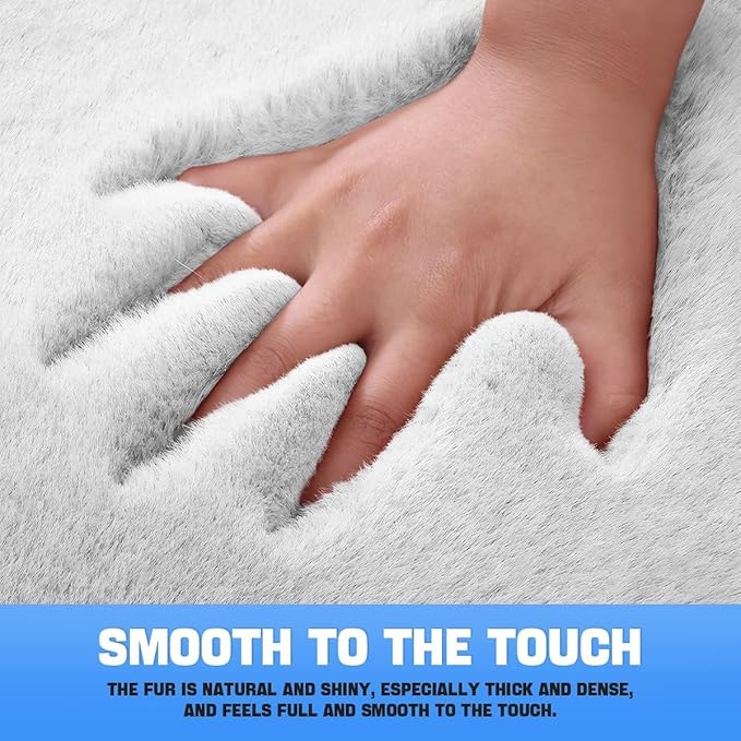 PlushEase™ Non-Slip Furry Car Cushion Cover