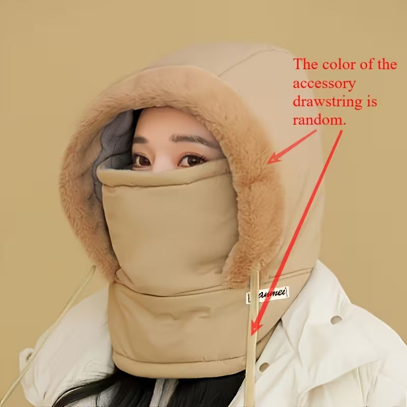 FrostLock™ UltraWarm Windproof Hooded Fleece Scarf- Pack of 2