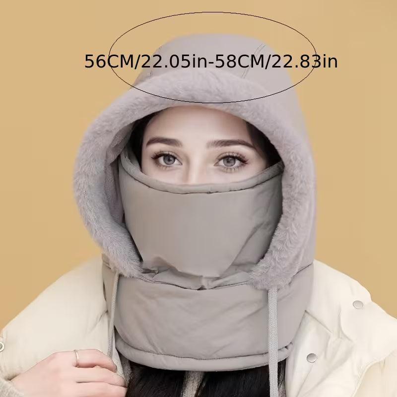 FrostLock™ UltraWarm Windproof Hooded Fleece Scarf- Pack of 2