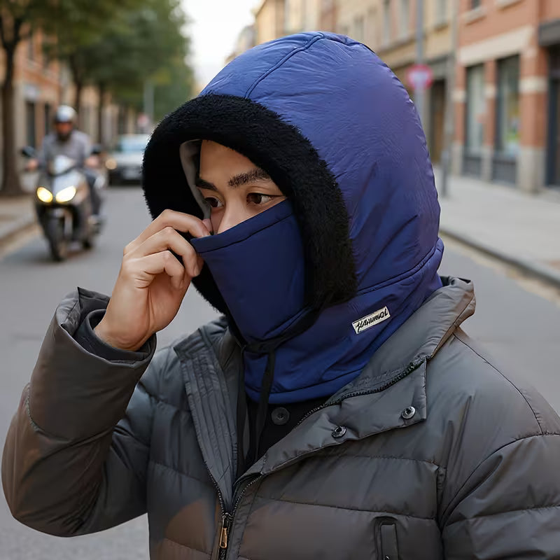 FrostLock™ UltraWarm Windproof Hooded Fleece Scarf- Pack of 2